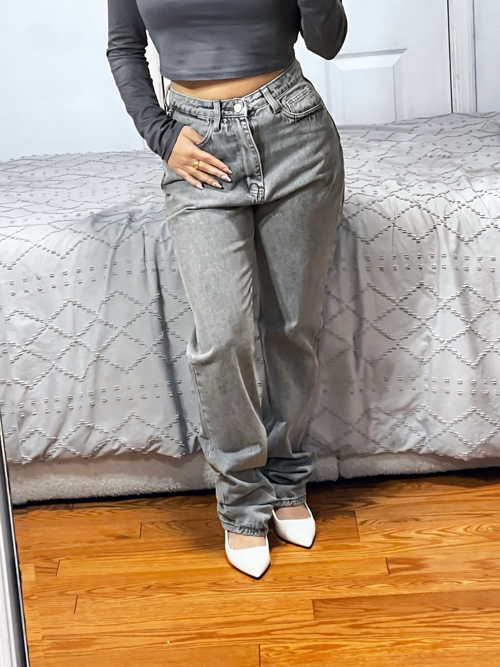 WeWoreWhat High-Waist Straight Leg Jeans - Women